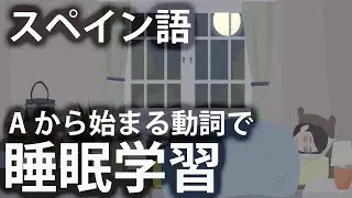 睡眠学習スペイン語 聞き流し点過去:Aprender Mientras Duermes