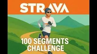 Strava 100 Segment Challenge (EP2) - 6:00 Mile Pace Uphill