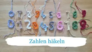 1️⃣ 2️⃣ 3️⃣ Zahlen 𝗵ä𝗸𝗲𝗹𝗻 in 2 Größen | 4 & 5 cm