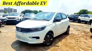 Tata Tiago XZ+ EV 2025 Review | Real Range, Price, Features & Full Walkaround | Tata Tiago Review