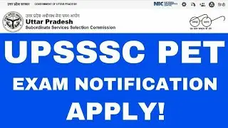 UPSSSC PET 2022 Online Form, Notification,date,Syllabus,eligibility, how to apply|#upsssc #pet#2022