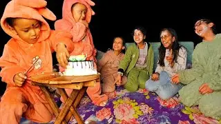 New year 2026 Cake 🎂  Cutting with Kid's #Cake #cutting ##newyear 