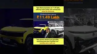 Tata Sierra Launches as the People&rsquo;s Car #SierraSafety