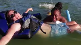 Quadriplegic Goes Swimming! | Cole & Charisma