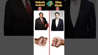 Mukesh Ambani VS Elon Musk #ambani #elonmusk #shorts