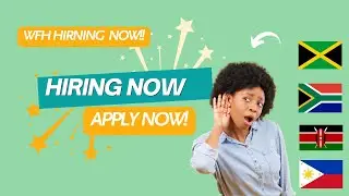WFH Hiring Customer Service + 9 Jobs Jamaica, Kenya, S/Africa, Philippines- Pay| Benefits| App Form