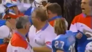 Buddy Ryan Punches Kevin Gilbribe