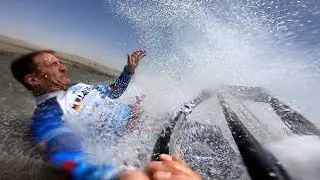 L&uuml;deritz speedwindsurfing brutal & scary crash @95km/h | Andy Laufer | November 2018