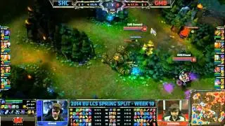 SHC vs GMB LCS Spring 2014 W10D2 | Greek Coverage by CBTV