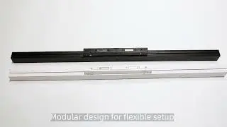 Floodlight Magnetic LED Track Lighting System with Aluminum Construction and COB Chips