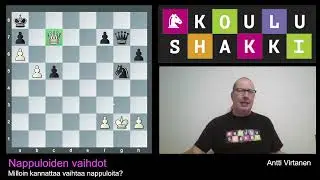 KOULUSHAKKI: Nappuloiden vaihdot