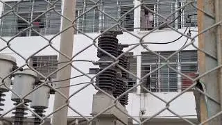 Single line diagram of pole mounted substation l 11kv/415v Sub-station.