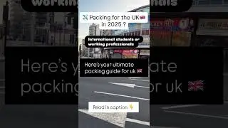 🎒🇬🇧 ULTIMATE UK PACKING GUIDE 2025 !!!!