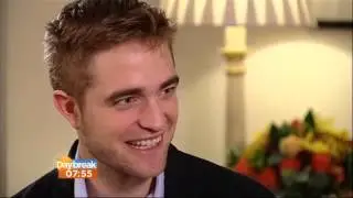 Breaking Dawn P2 London Press Junket - Robert Pattinson on Daybreak Interview