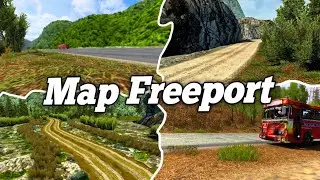 Map Freeport (Indonesia) -  ETS2 1.32 TO 1.39,1.40 #ets2map #ets2mods