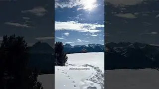 Winter hiking day in South Tyrol #snow #mountains #dolomites #southtyrol #s&uuml;dtirol #italy