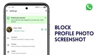 How to Block Profile Photo Screenshot on WhatsApp