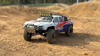 Proline Twin I Beam scx10 ii testing 90mm shock