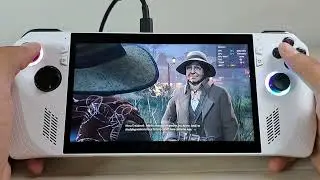 Asus ROG Ally / Hogwarts Legacy Gameplay (on Low Settings)