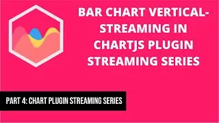 4 Bar chart vertical streaming in Chart JS | Chartjs Plugin Streaming Series