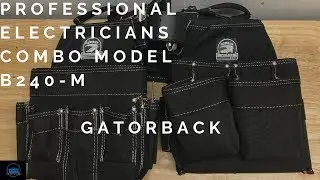 Сборка сумки для инструментов (пояс для инструментов, часть 2, Gatorback B240, Gatorback B606)
