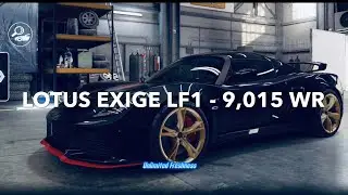 CSR2 LOTUS EXIGE LF1,SHIFT/TUNE 9,015 WR (SLOW MOTION & SCREENSHOTS)
