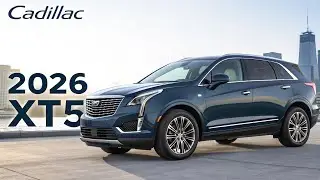 «Cadillac XT5 2026 года: РОСКОШНЫЙ ВНЕДОРОЖНИК, КОТОРЫЙ ИЗМЕНИЛ ВСЕ!»