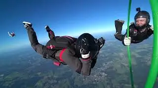 Hula hoop - skydive challenge