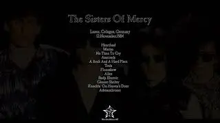 The Sisters Of Mercy, Live at Luxor, Cologne, Germany, 13.November.1984