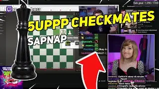 5UPPP CHECKMATES SAPNAP | Daily Chess Stream Highlights