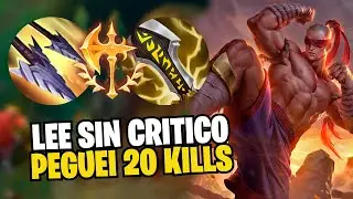 LEE SIN COREANO? NOVA BUILD FULL CRITICO!
