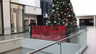 December 16, 2019: Solidarity at Halifax Shopping Centre