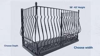 Dec-Iron Balconies display video
