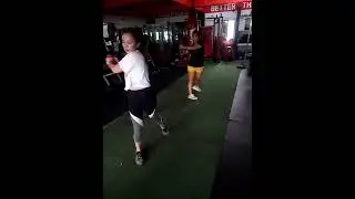 Boxing and xfit with dkeyboard warrior