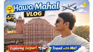 Hawamhal ka beautiful view 🤗#jaipurdiaries #hawamahal #jaipur 
