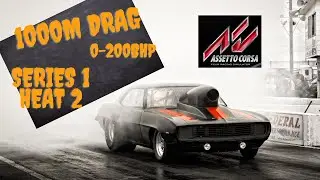 1000m Drag,Assetto Corsa,S1 H2 (mods included)