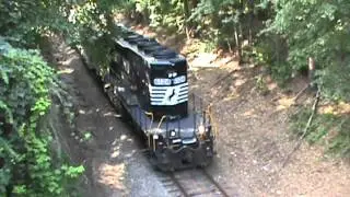 NS 6124 leads NS G66 in Newnan, GA
