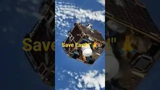 SPACE Junk Is HITTING Earth!🌎#SpaceGlass#AI#Earth#Satellite#