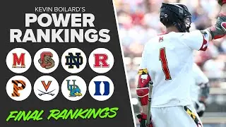 Lax.com's Final D1 College Power Rankings | 2022 College Lacrosse