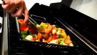 Как использовать насадку для вока Grill Pro с фарфоровым покрытием