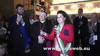 Trasporto della macchina di Santa Rosa - Dal Sollevate e fermi! a piazza Fontana Grande