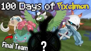 100 Days of Minecraft Pixelmon's Final Team...