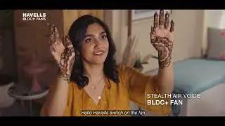 Stealth Voice BLDC+ Fans | Look Up To Havells