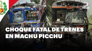 Uno de los accidentes ferroviarios más grandes de Perú | Choque faltal en Machu Picchu | DNews