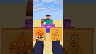 HELP Herobrine To Choose And Win The Break Bedrock #friendship #shorts #trending #anime