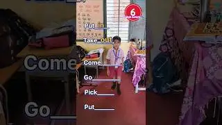 English Activity - 6 | Phrasal Verbs | Teacher Innovation Ideas #education #teachingmethods #english