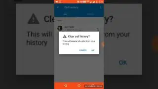 How to clear call logs in Moto G4 Plus smartphone