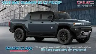 2026 GMC Hummer EV 2X Pickup in Graphite Blue Metallic(360 View) #gmchummerev #denver #ev #gmchummer