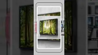 Living Room Wall Art| Landscape Wall Art Canvas Prints | Forest Wall Art | Forest Scenery Canvas ...