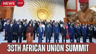 Group photo of heads of states at the 38th African Union Summit